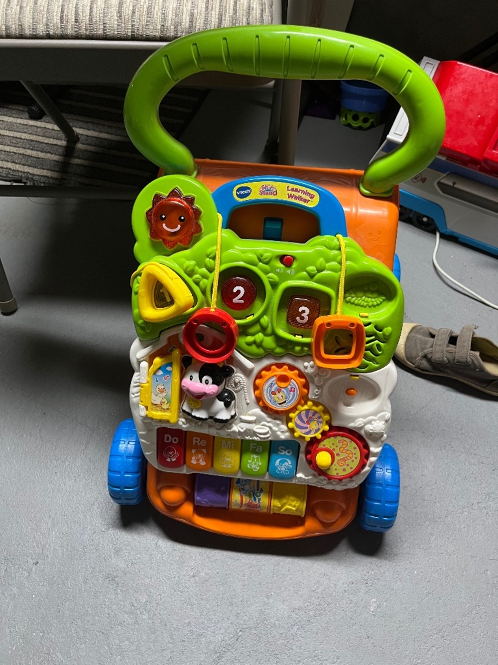 Burch learning walker baby toy